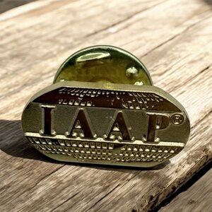 IAAP Gold Lapel Pin